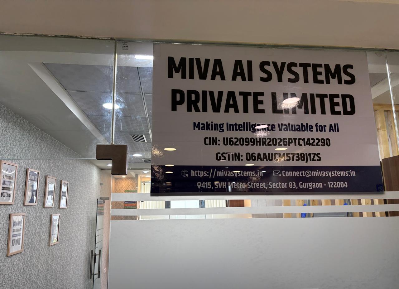MiVa AI Systems Private Limited office, SVH Metro Street, Sector 83, Gurugram